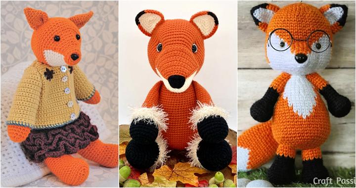 25 Free Crochet Fox Patterns (Fox Amigurumi Pattern)