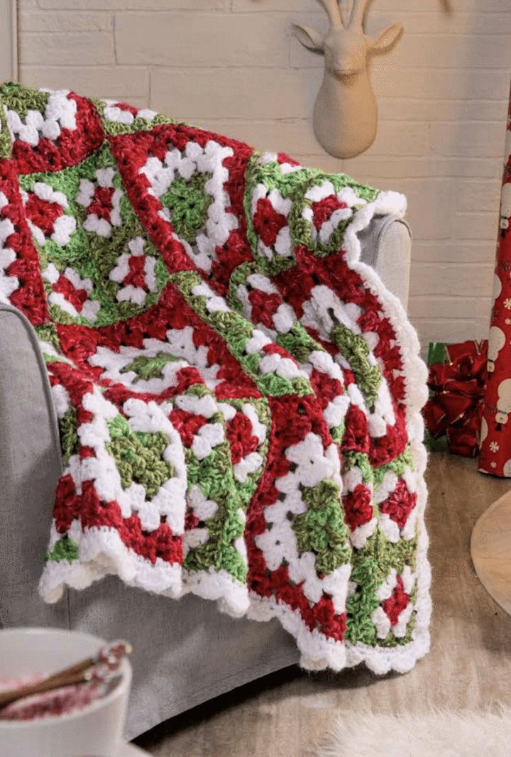 Crochet Grannys Favorite Chunky Afghan Pattern