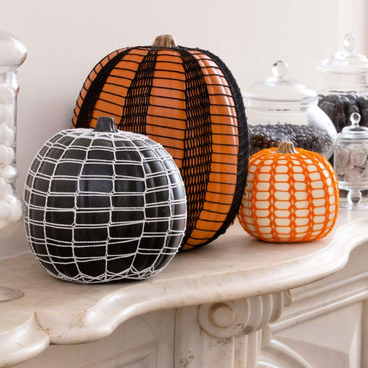 Crochet Haunting Lace Pumpkins - Free PDF Pattern