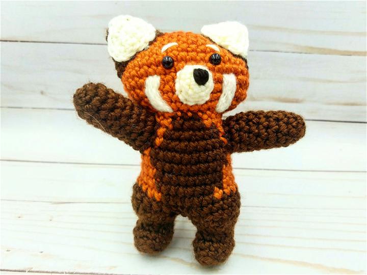 Crochet Laya the Red Panda Pattern