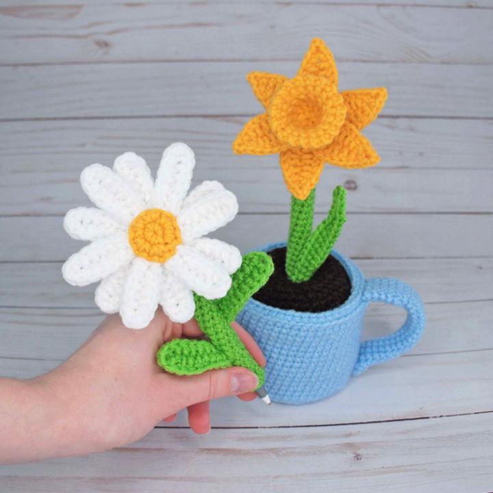 Crochet May Flowers Pen Amigurumi Pattern