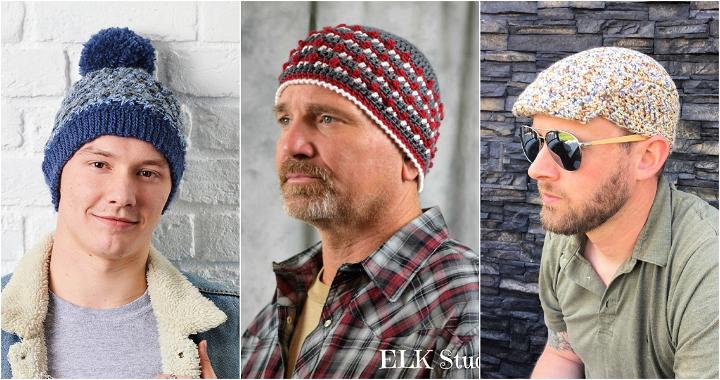 Crochet Mens Hat