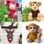 25 Free Crochet Monkey Patterns (PDF Pattern)