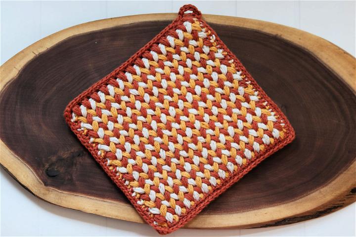Crochet Not So Vintage Hot Pad Pattern