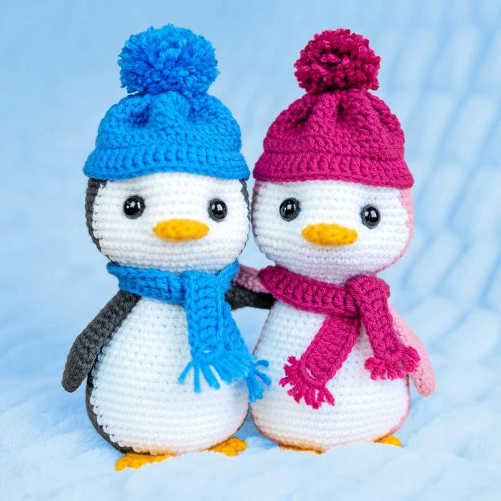 Crochet Penguin Bird Plush Pattern