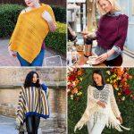 40 Free Crochet Poncho Patterns (Easy PDF Pattern)