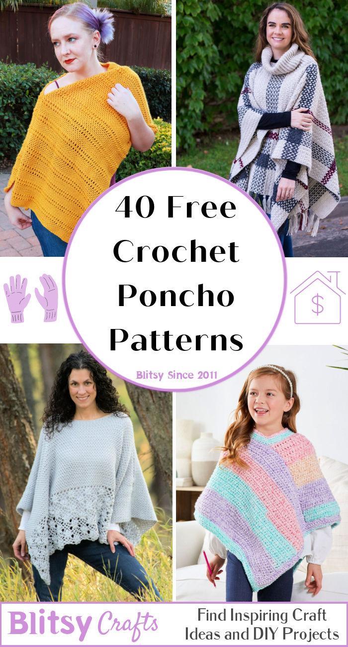 Crochet Poncho Patterns