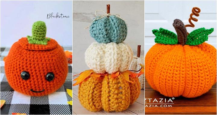 40 Easy Crochet Pumpkins: Free Crochet Pumpkin Pattern