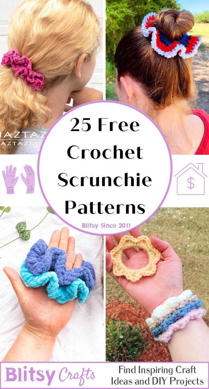 Crochet Scrunchie Patterns