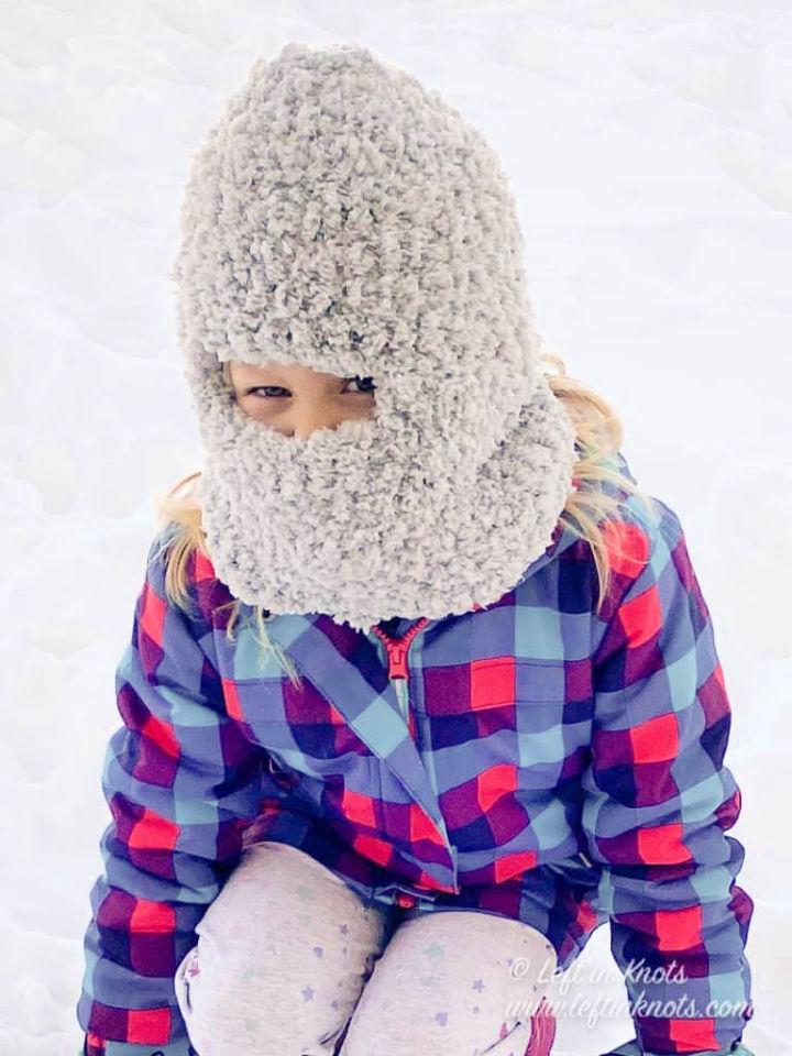 Crochet Sherpa Balaclava Hood Pattern