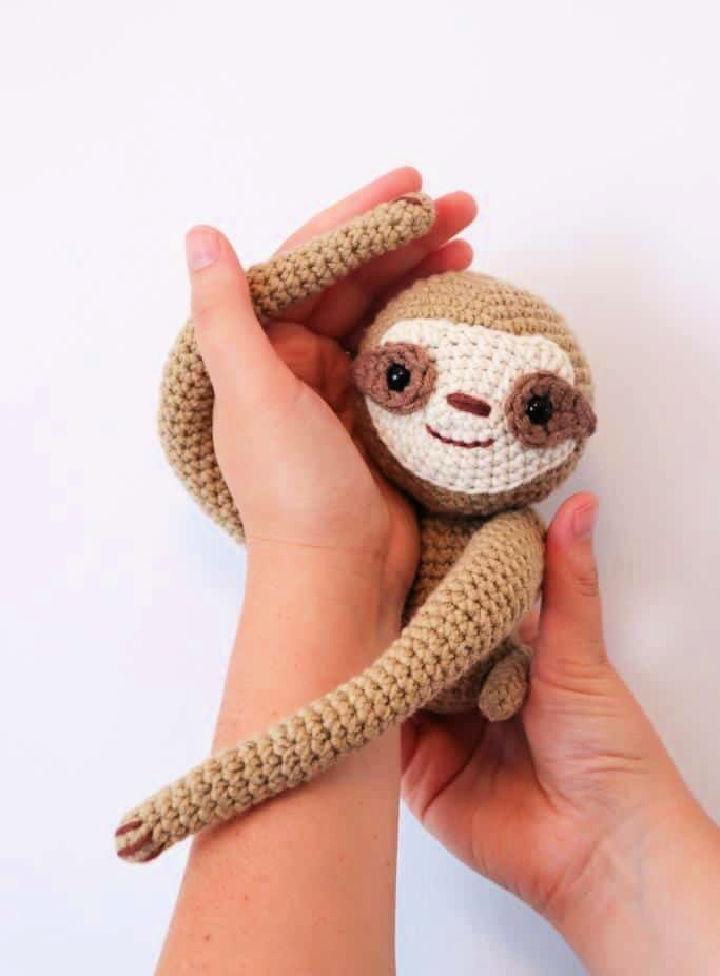 Crochet Sleepy Sloth Toy Pattern