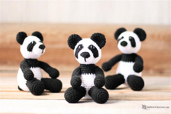 Crochet Small Animal Panda Pattern