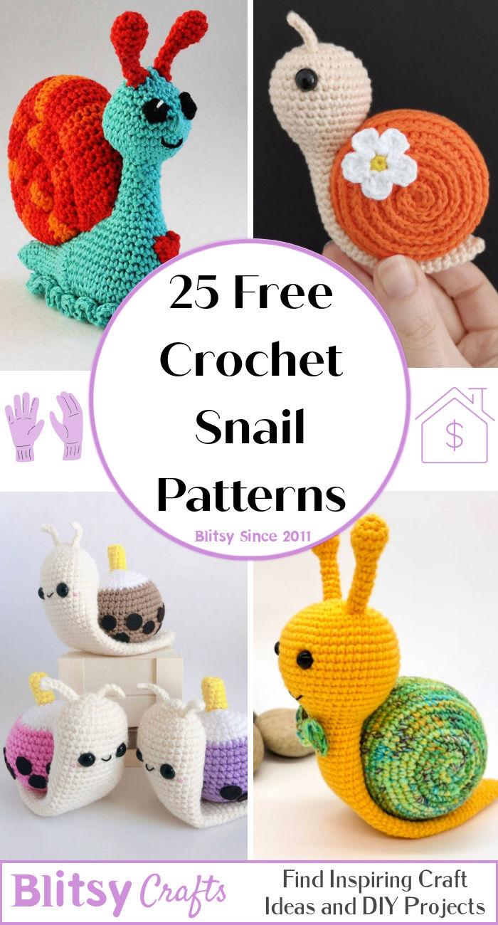 Amigurumi Snail Free Crochet Pattern - Free Crochet Patterns