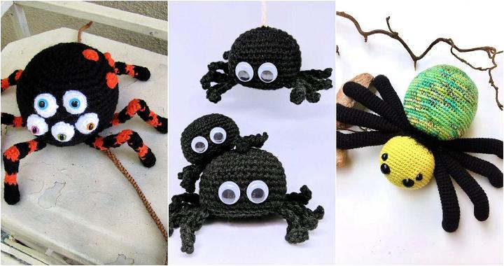 25 Free Crochet Spider Patterns (Amigurumi Pattern)