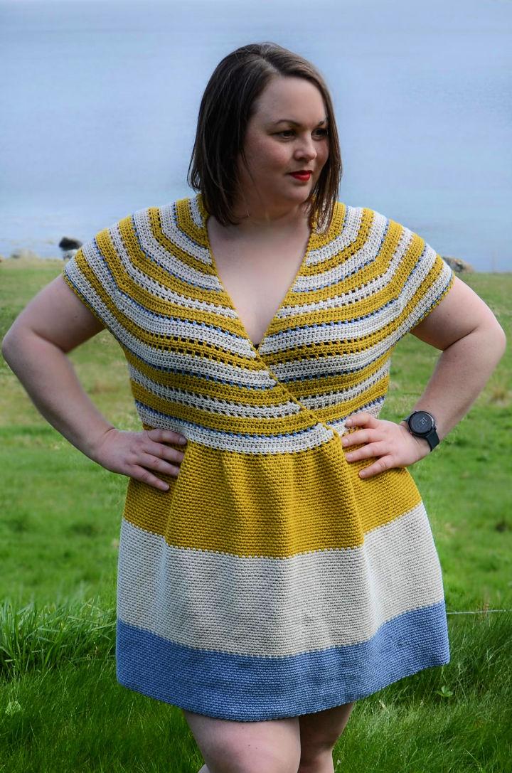 Crochet Summer Dress Pattern for Plus Size