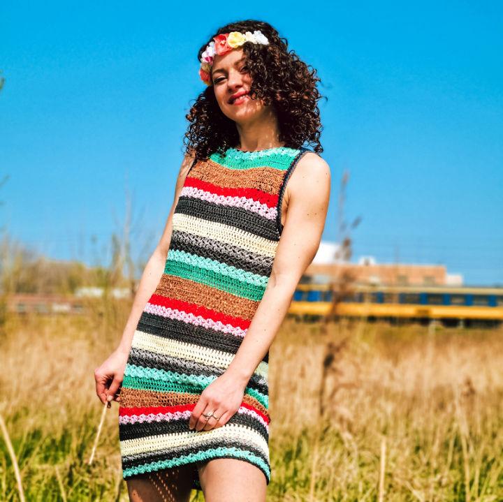 Crochet Summer of Love Womens Dress Pattern