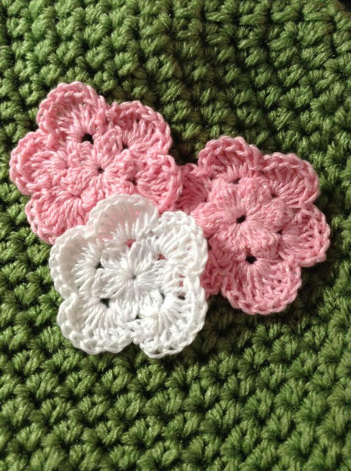 Easy Crochet Thread Flower Tutorial