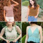 55 Free Crochet Top Patterns (Crop Top and Tank Top)