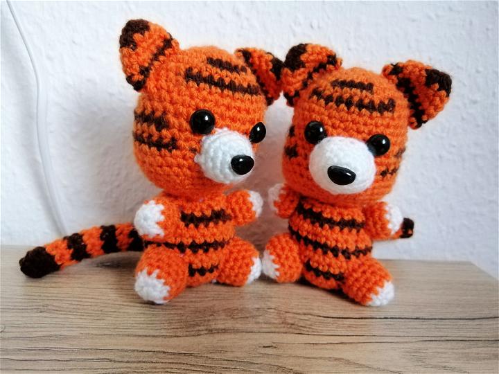 Free Crochet Tora the Tiger Pattern