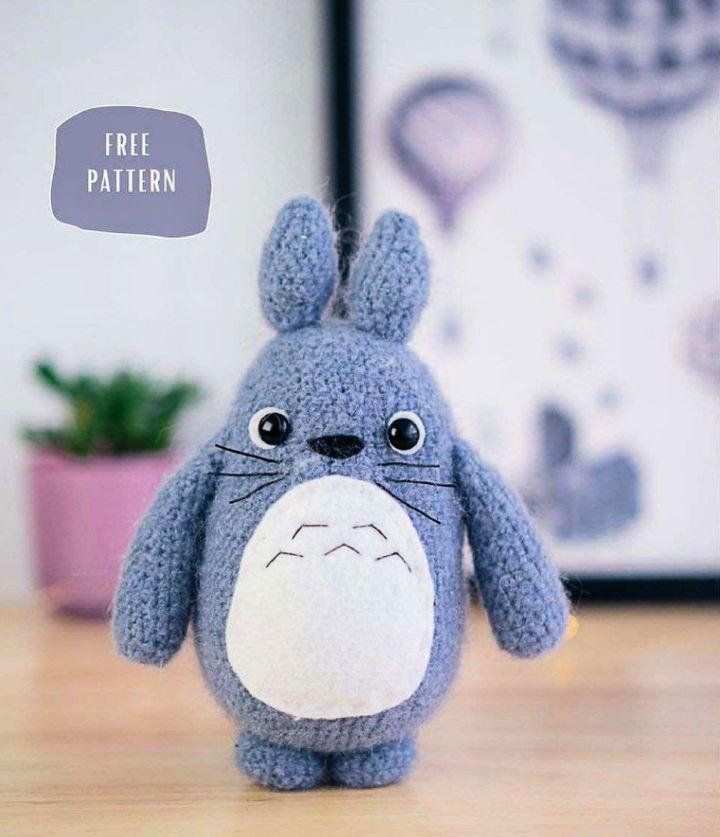 Crochet Totoro Anime Amigurumi Pattern