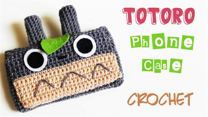 Crochet Totoro Phone Case Cover Pattern