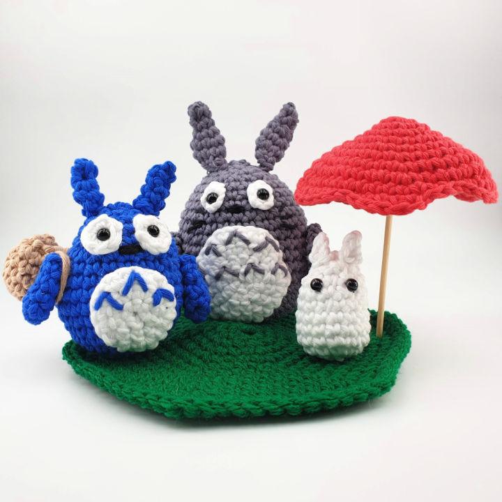 Crochet Totoro and Friends Amigurumi Pattern