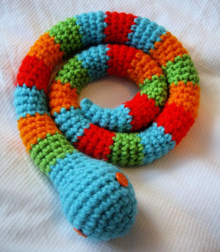 Crochet Willy Nilly Silly Amigurumi Snake
