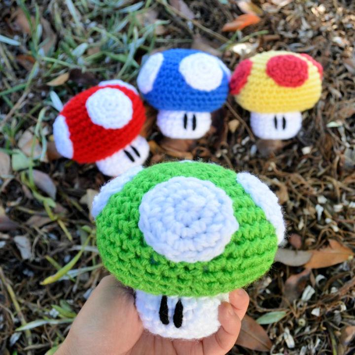 Crochet Yet Another Mario Mushroom Pattern