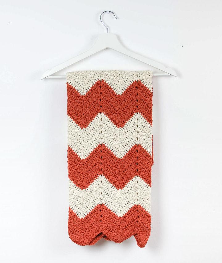 How Do You Crochet a Zig Zag Baby Blanket