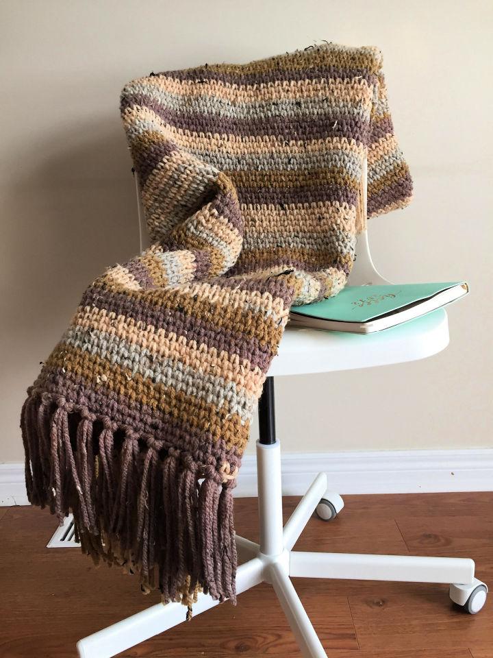 Crochet the Winter Cottage Throw - Free Pattern