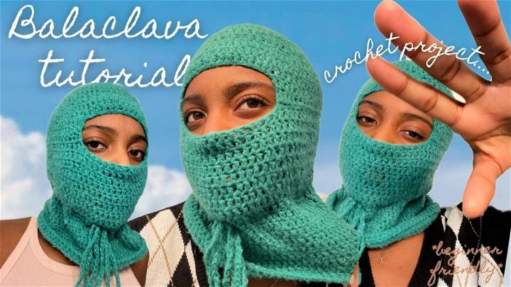 Crocheted Balaclava Free Pattern