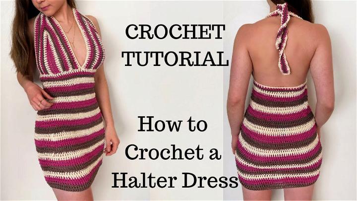 Crocheting a Halter Dress - Free Pattern
