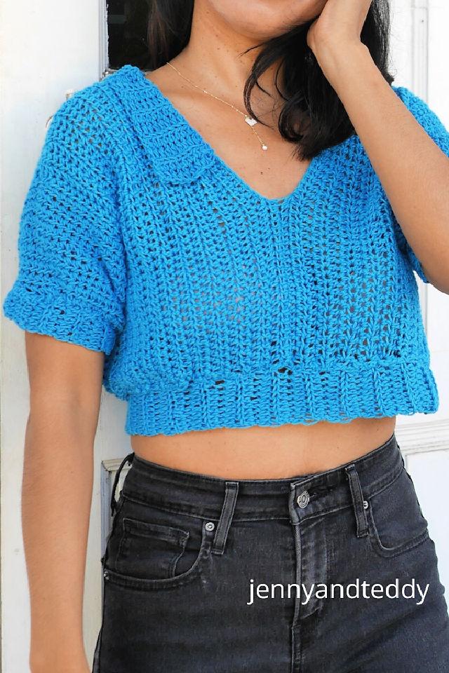 Crocheting a Polo Shirt - Free Pattern