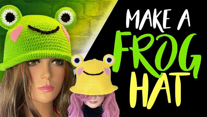 Cute Crochet Frog Hat Pattern