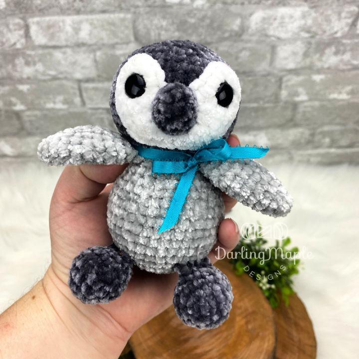 Cute Crochet Pocket Pal Penguin Pattern