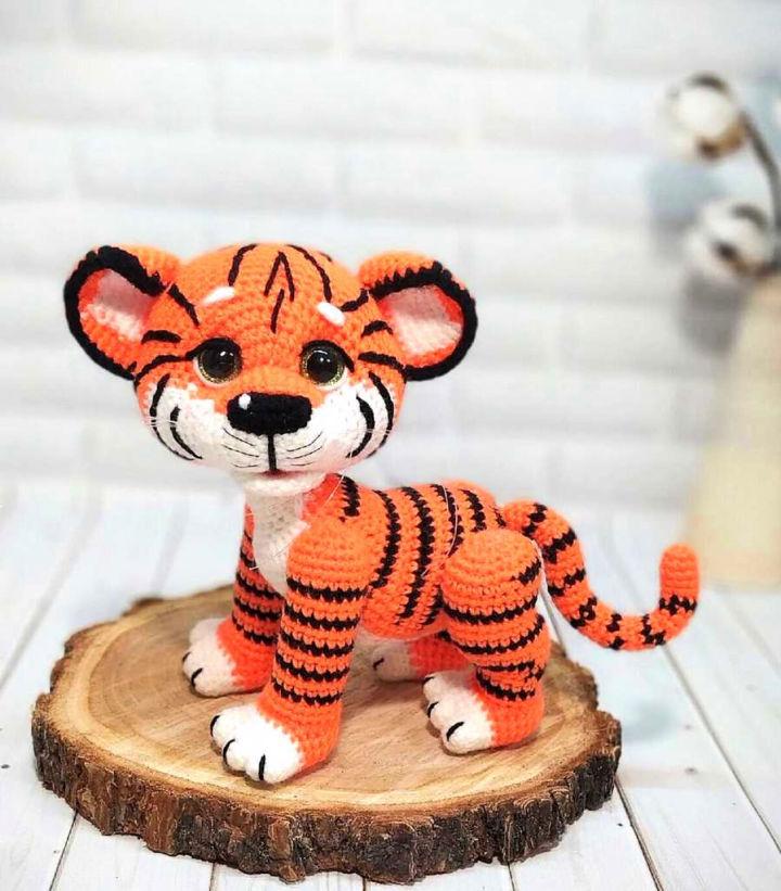 Cute Crochet Tiger Amigurumi Pattern