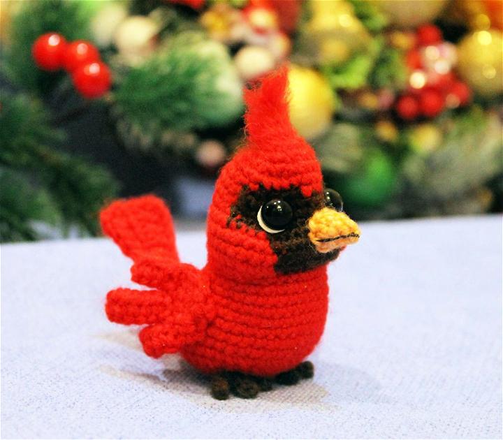Easiest Northern Cardinal to Crochet