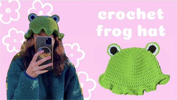 Easy Crochet Frog Hat Tutorial