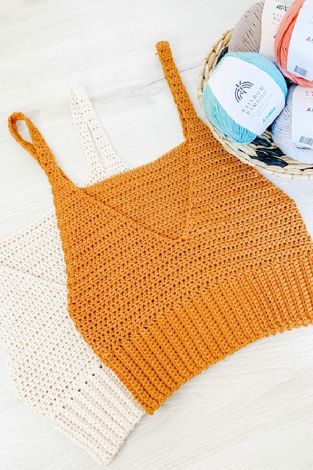 Easy Crochet Summer Vibes Crop Top Pattern