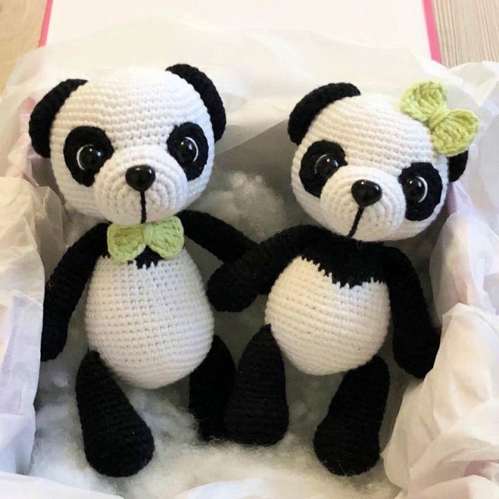 Free Crochet Amigurumi Panda Pattern