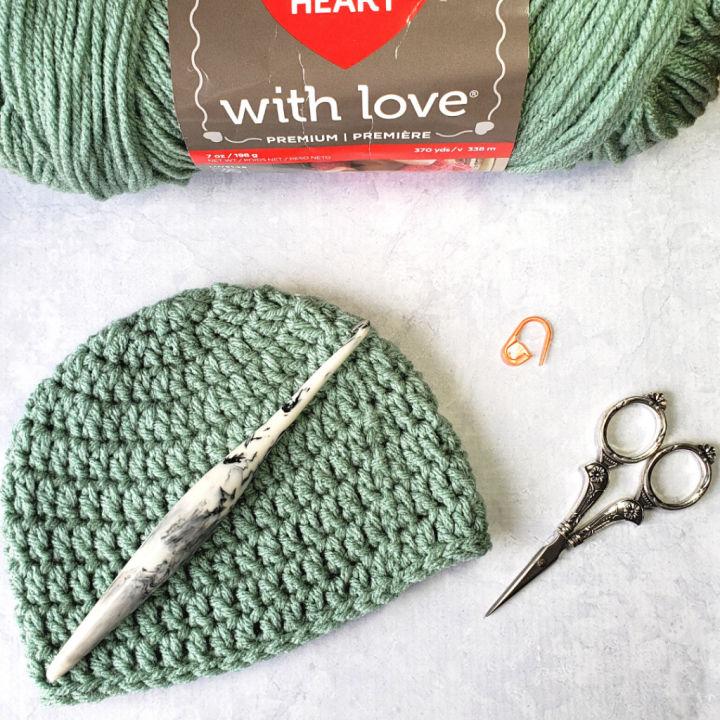 Free Crochet Baby Hat Pattern - 3-6 Months