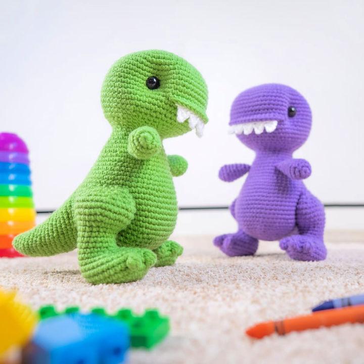 Free Crochet Dinosaur Amigurumi Pattern