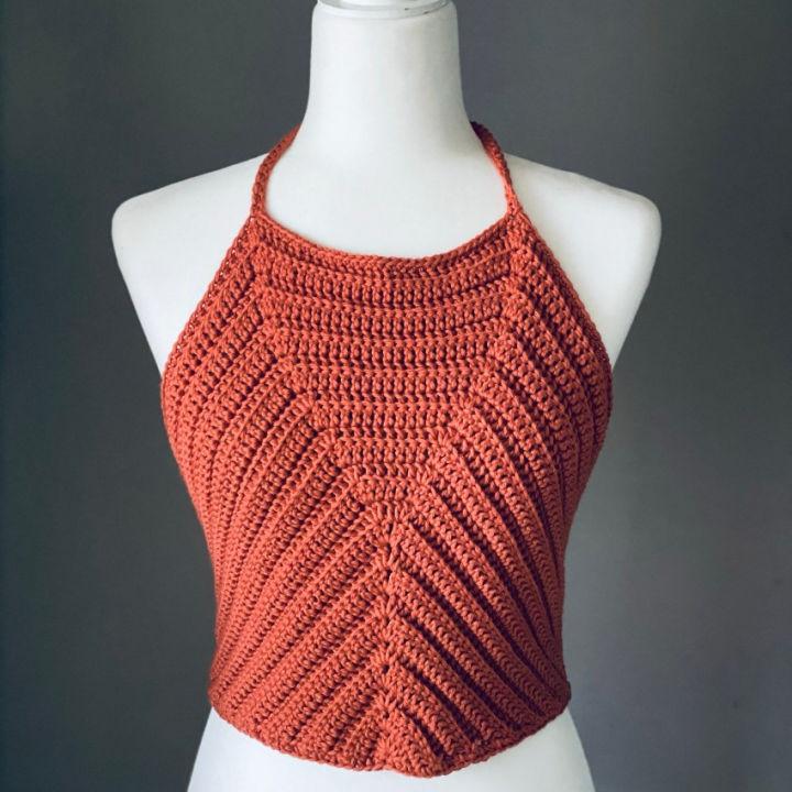 Free Crochet Halter Top Pattern