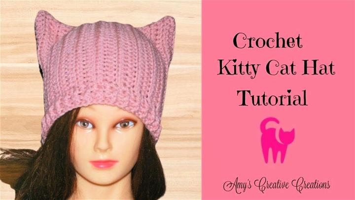 Free Crochet Hat With Ears Pattern