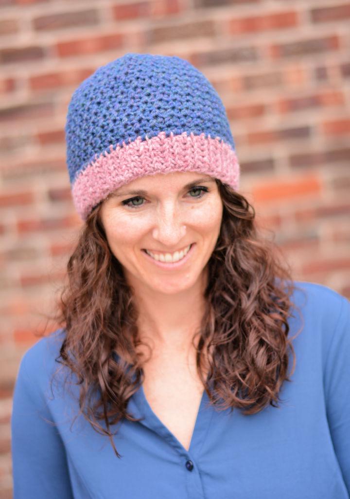 Free Crochet Loops Hat Pattern for Beginners