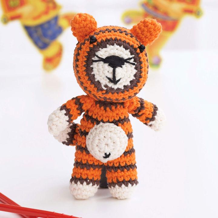 Free Crochet New Year Tiger Pattern to Print