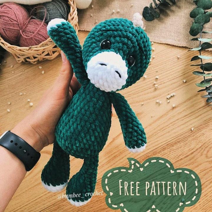 Free Crochet Plush Dinosaur Pattern