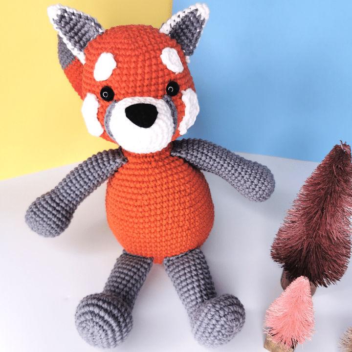 Free Crochet Red Panda Pattern to Print