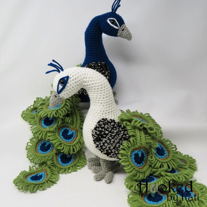 Free Crochet Regal the Peacock Pattern