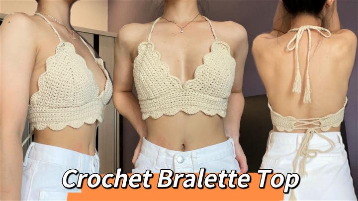 Aileen Bralette Easy Crochet Pattern PDF -  Australia